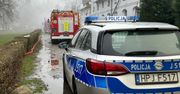 Moszna: Pożar w stadninie koni. Ewakuowano ponad 20 zwierząt