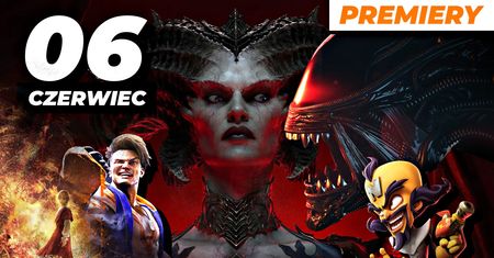 Premiery gier czerwca 2023, czyli Ryu goni Kena, rogata diablica kusi, a Obcy im się przygląda