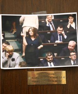 Joanna Lichocka i słynny gest. Posłanka PiS znów zaskakuje