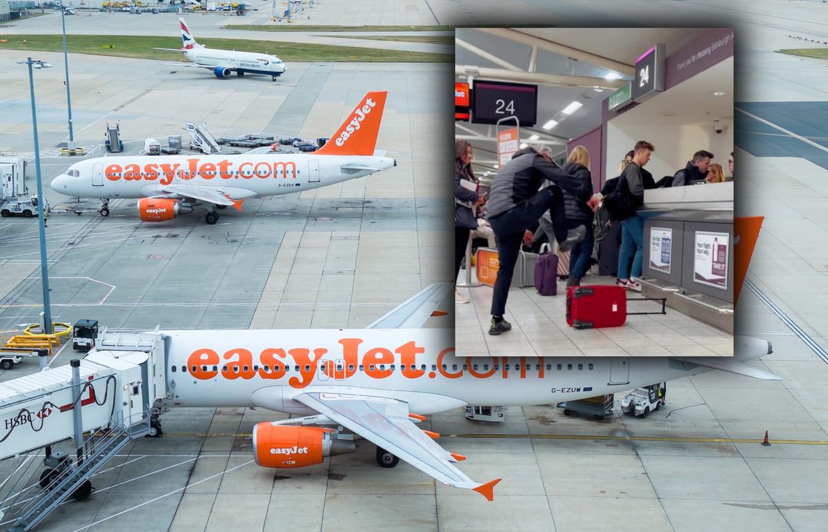 Pasażer był zdeterminowany, aby spełnić wymogi EasyJet 