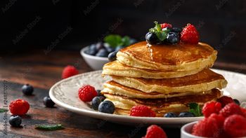 Amerykańskie pankejki (pancakes) w trzech odsłonach. Klasyczne, z maślanką i z kaszy manny