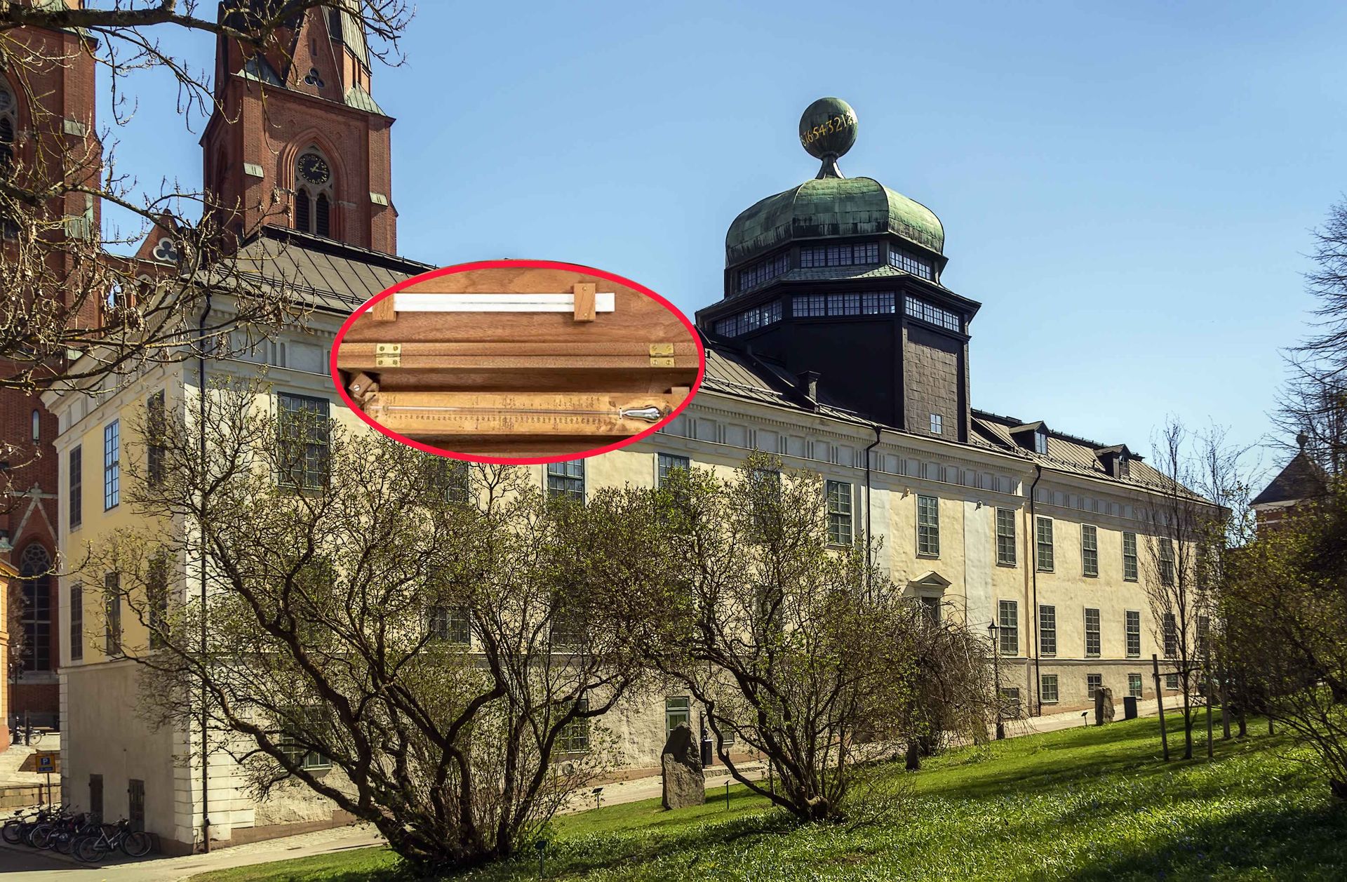 Termometr Celsjusza z 1742 r. przyciąga turystów do Uppsali podczas fali upałów