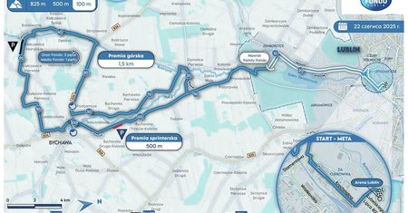 W niedzielę wyścig kolarski PZU Gran Fondo Lublin. Zamknięte drogi w Lublinie i gminach Strzyżewice oraz Bychawa