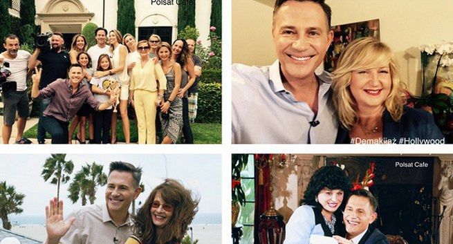 „Demakijaż Hollywood” Krzysztofa Ibisza w Polsat Cafe