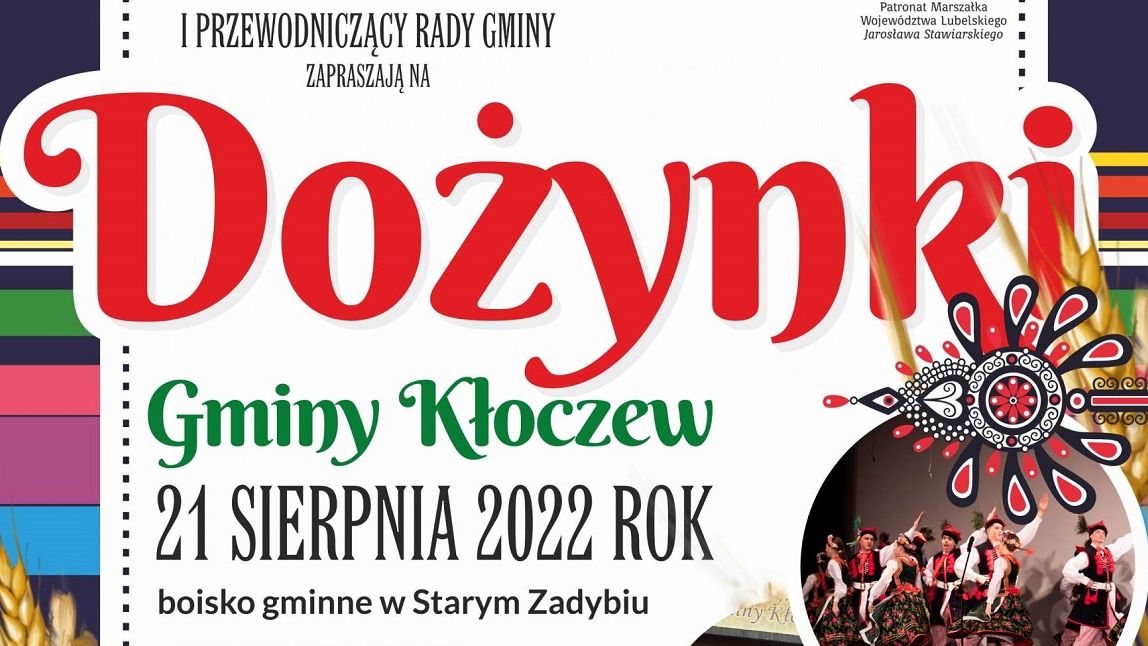 dożynki gminy kłoczew