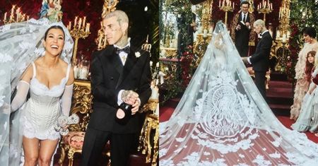 Dom mody Dolce&Gabbana zarobił MILIONY DOLARÓW na ślubie Kourtney Kardashian i Travisa Barkera! Zaskoczeni?