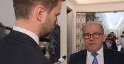Zaskoczony senator PiS długo myślał. A potem wypalił
