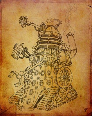 Steampunkowa postać z Doktora Who 3