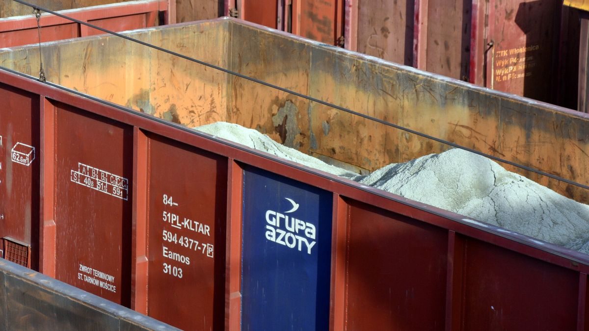 Transport Grupy Azoty, drugiego co do wielkości producenta nawoz