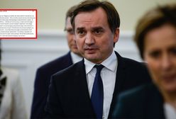 Ziobro nie stawił się przed komisją. Zamieścił złośliwy wpis