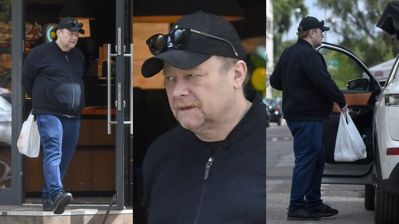 Olaf Lubaszenko łamie przepisy na mieście