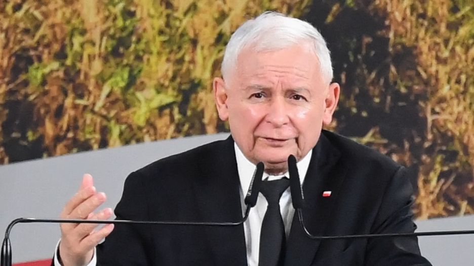 Prezes PiS Jarosław Kaczyński