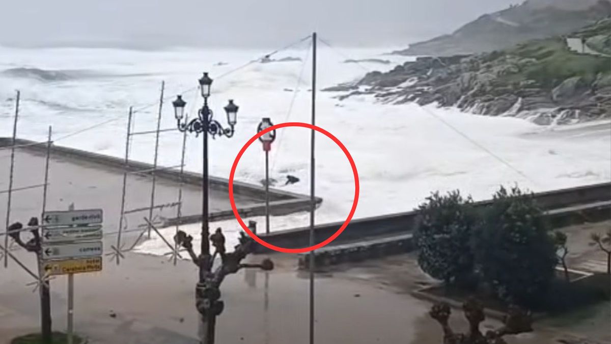 Niemka porwana przez fale w Hiszpanii