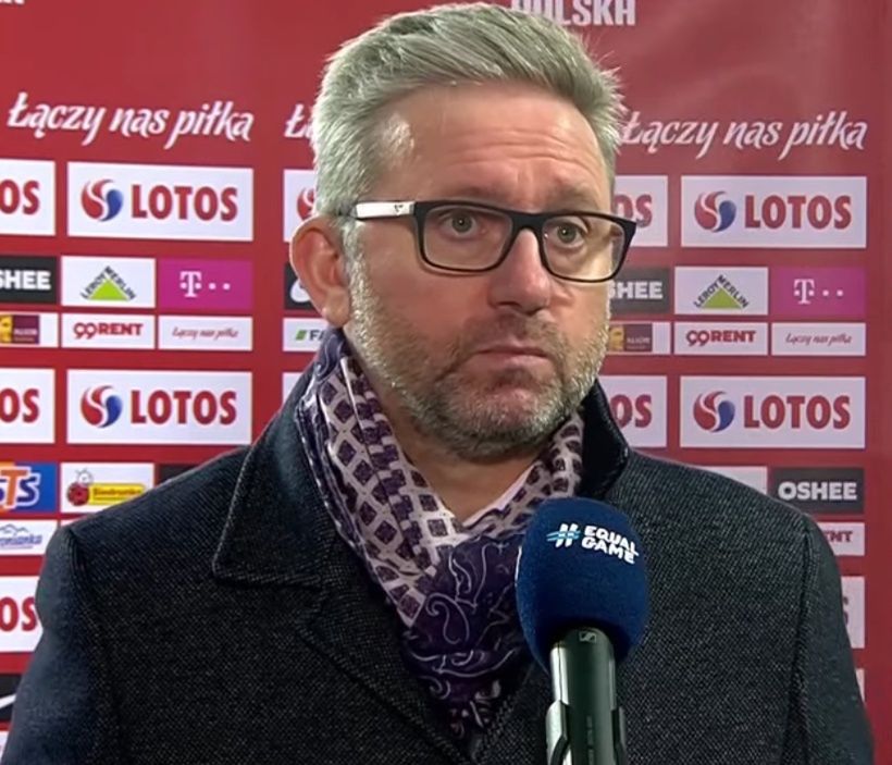Nietypowy szalik Jerzego Brzęczka