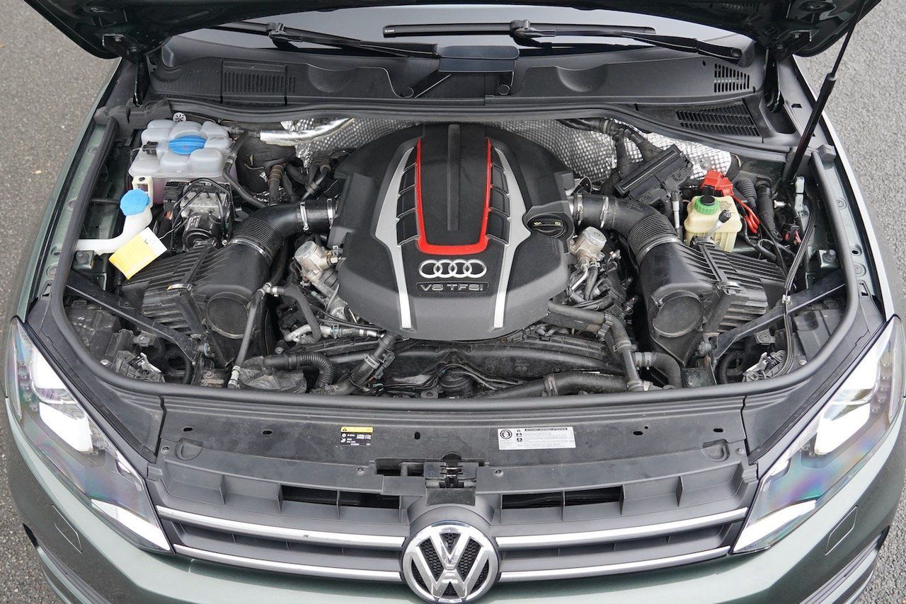 Volkswagen Touareg z silnikiem z RS6