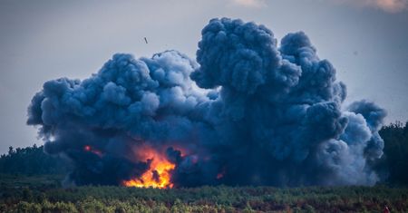 Atak Rosjan na lotnisko pod Połtawą. Są straty