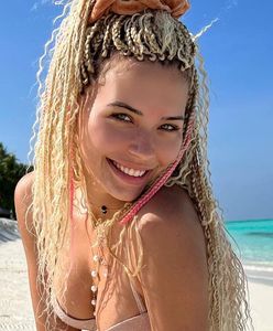 Sandra Kubicka na Malediwach w mikro bikini. Ma się czym chwalić?