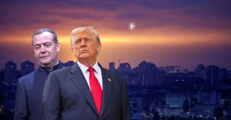 Miedwiediew drwi z ostrzeżenia Trumpa. "Niech sobie przypomni"
