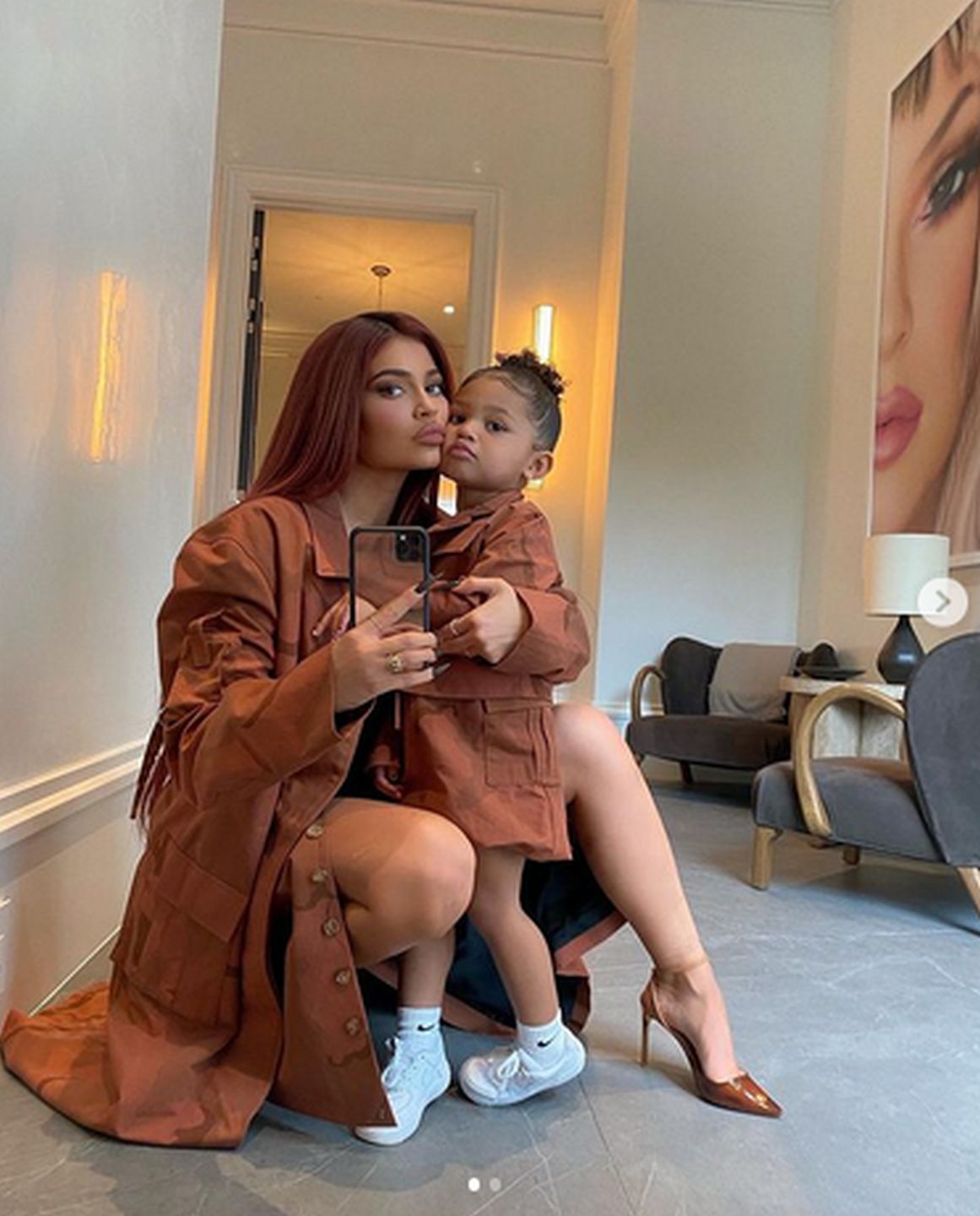 Kylie Jenner i Stormi Webster