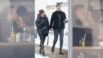 TYLKO NA PUDELKU: Anna Wendzikowska wymienia czułości z NOWYM NARZECZONYM w restauracji (ZDJĘCIA)