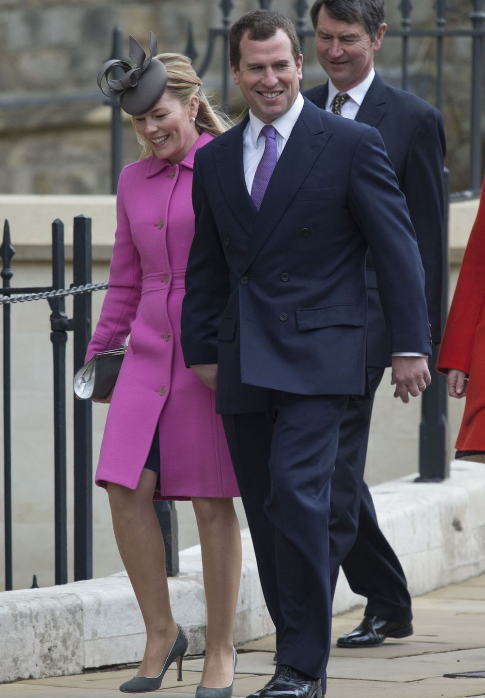 Królowa Elżbieta II, Peter Phillips, Autumn Phillips