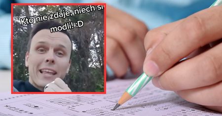 Ksiądz przed maturą: "Niech się modli!"