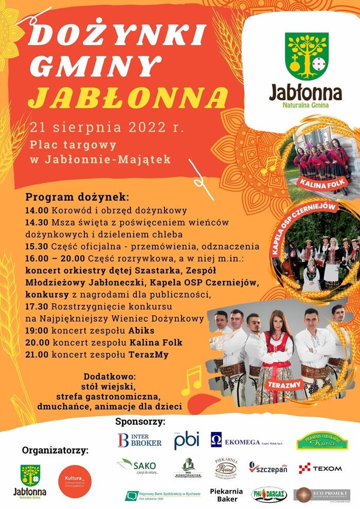 Dożynki Gminy Jabłonna 2022
