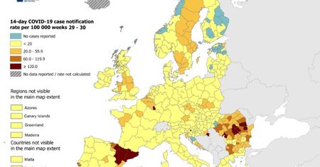 Koronawirus w Europie. Tu jest najgorsza sytuacja. Są też polskie regiony