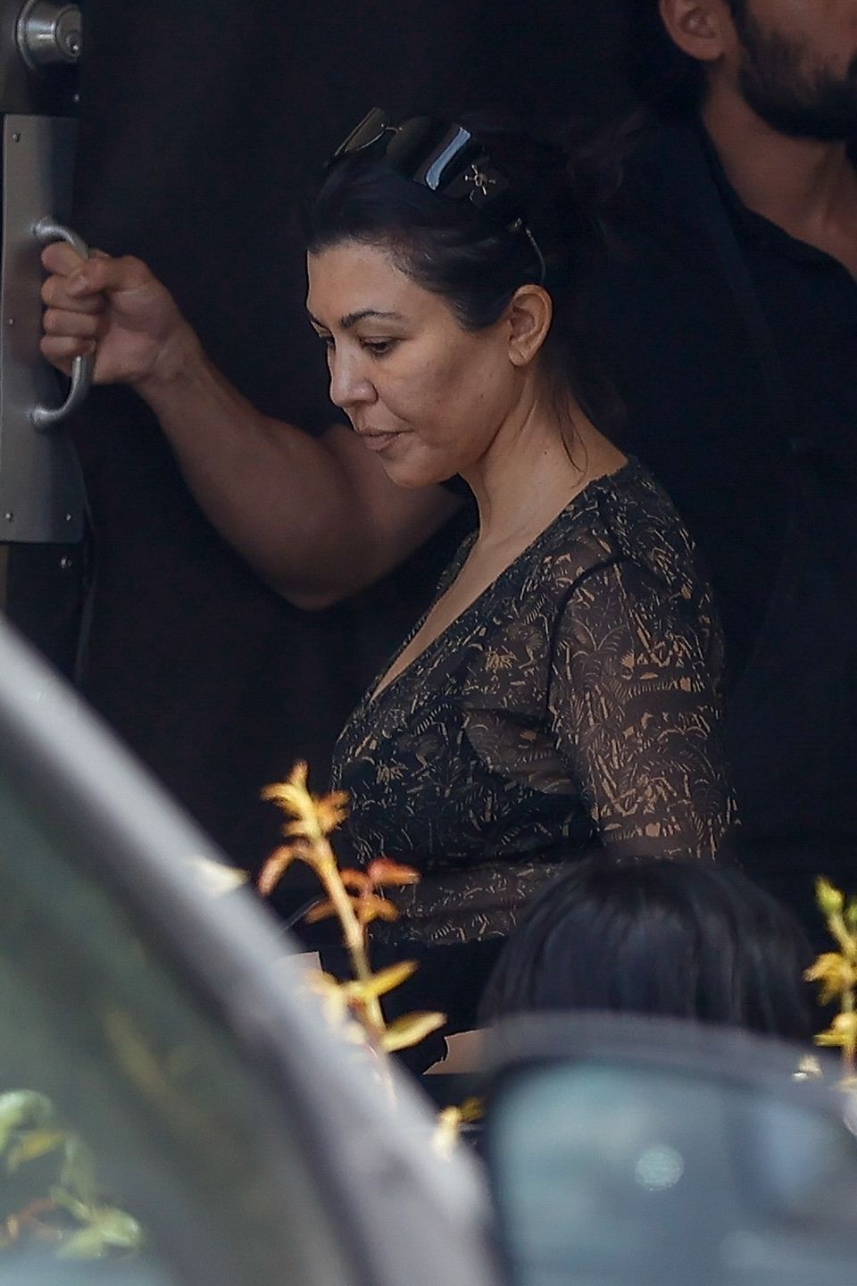 Kourtney Kardashian przyłapana bez makijaży