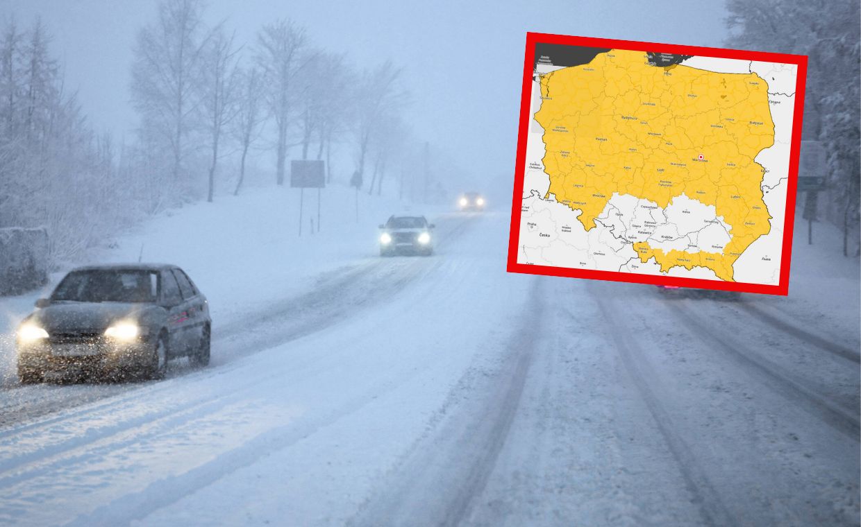 wiadomości,aktualności,WP Wiadomości Nowe alerty IMGW. Znów intensywne opady śniegu