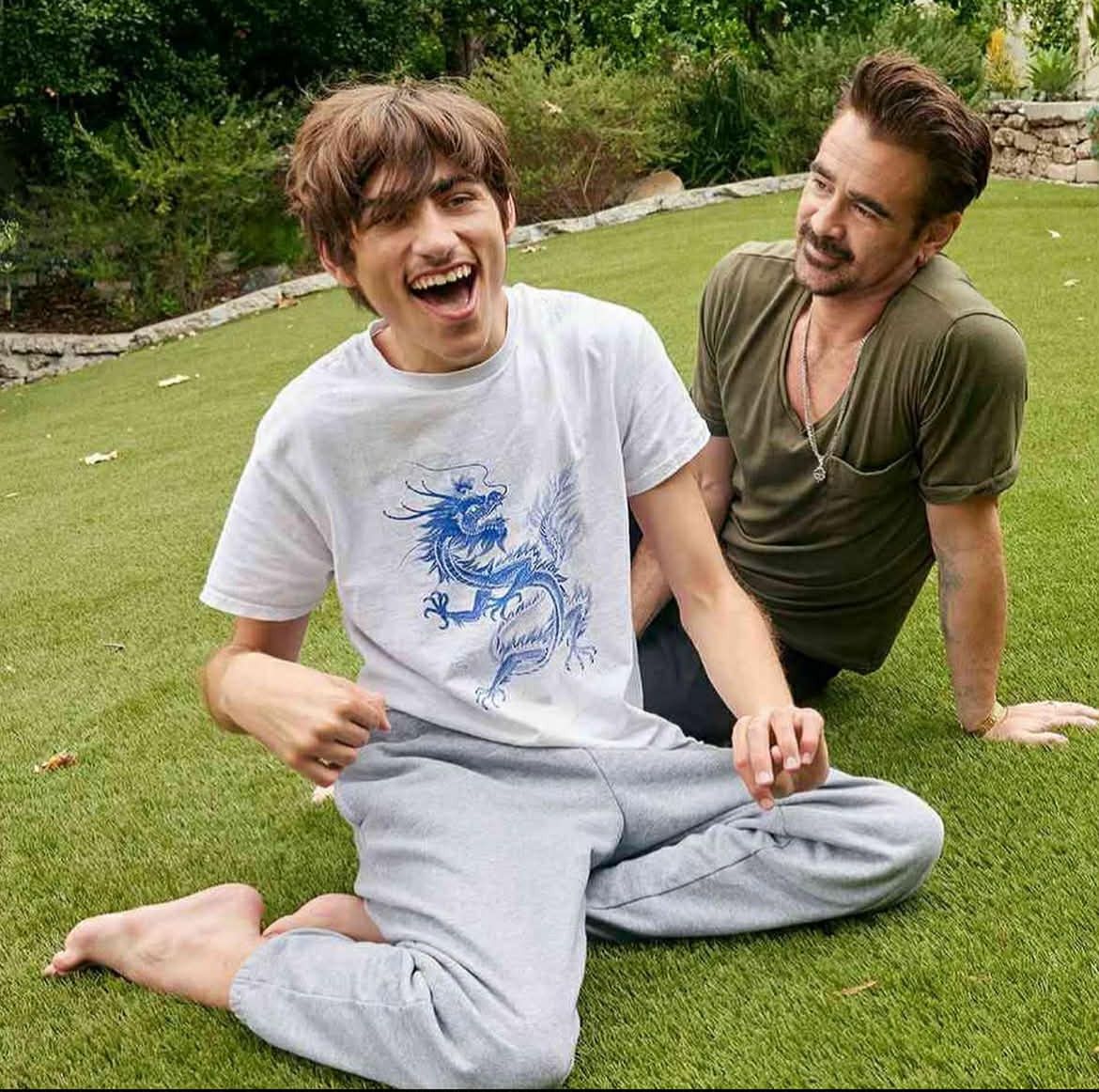 Colin Farrel z synem