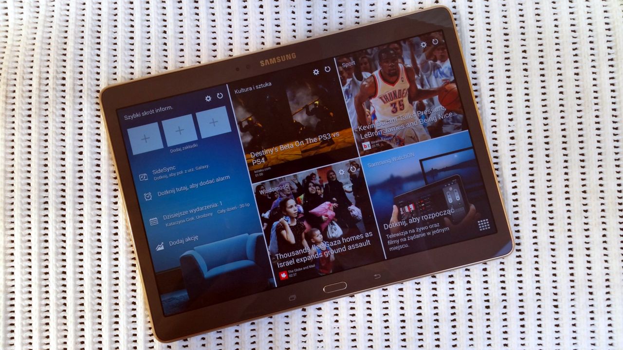 Samsung Galaxy Tab S 10.5 - wygląd, wykonanie i etui Book Cover 8