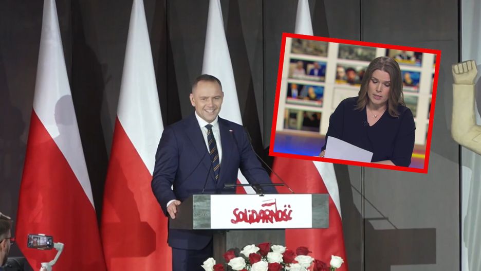 Dziennikarka TVN24 przeczytała oświadczenie