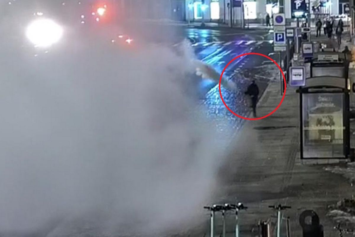 Wandale ukradli gaśnicę w Gdańsku. To zrobili potem