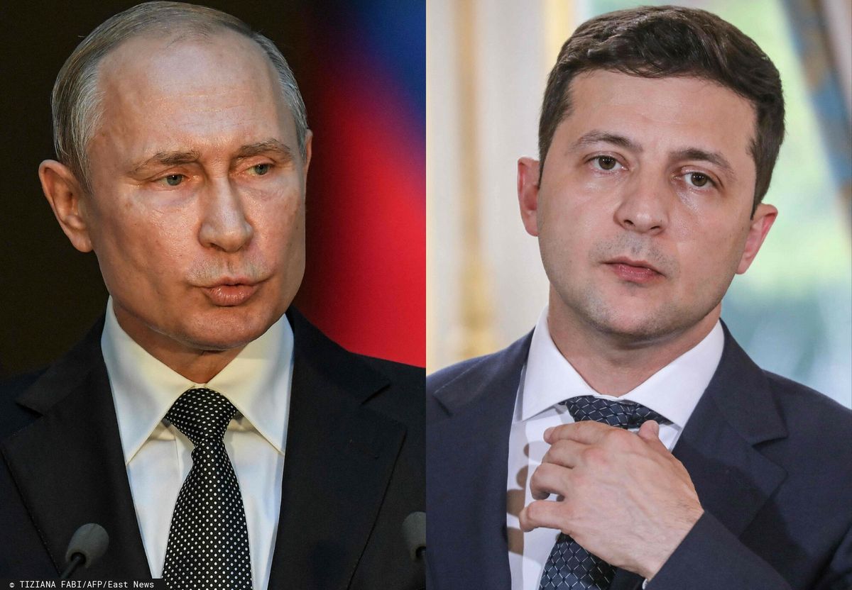 Prezydenci Rosji i Ukrainy toczą również psychologiczną wojnę. 