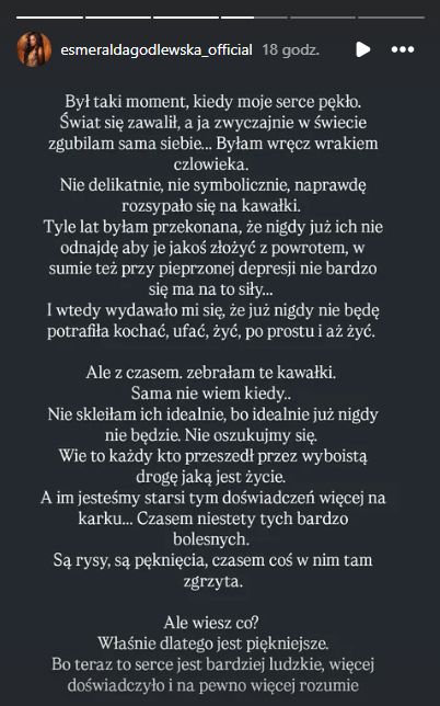 Wpis Esmeraldy Godlewskiej
