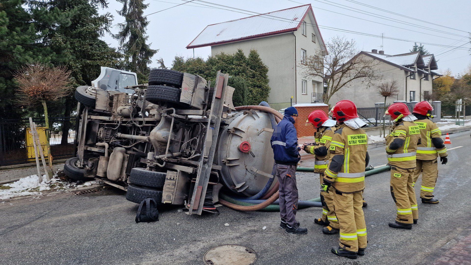Wypadek na Zalesickiej w Piotrkowie
