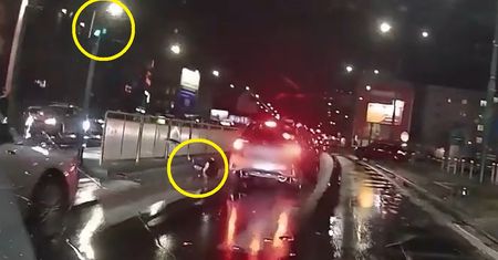 Za to dostał mandat. Burza w Sosnowcu. Policja zmienia zdanie