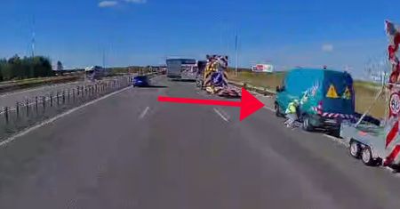 Katastrofa na A1. Nagrał chwile przed tragedią. Nie mieli szans