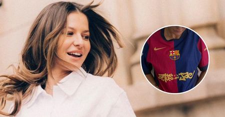 Anna Lewandowska brylowała na trybunach. Koszulka Laury skutecznie ROZCZULA