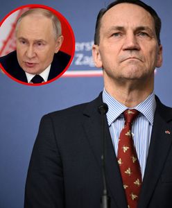 Sikorski ostro o Putinie. "Wyrzutek i zbrodniarz wojenny"