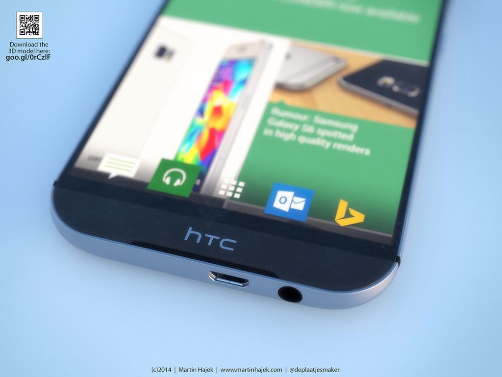 HTC One (M9), Galaxy S6 i iPhone 6 - porównanie renderów 6