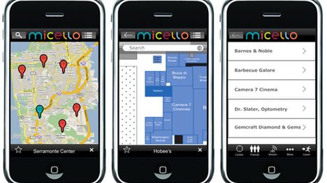 Micello - mapy wewnętrzne dla iPhone'a 1
