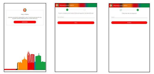 Interfejs nak�ładki kradnącej dane. Źródło: mBank