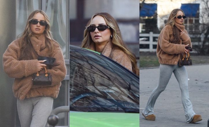 Angelika Mucha wywija torebusią LV za 13 tysięcy złotych