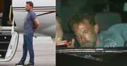Bardzo zmęczony Ben Affleck "przyłapany" w drodze na lotnisko dzień po weselu... (FOTO)