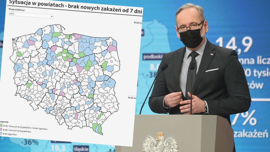 Koronawirus w Polsce. Oto regiony gdzie od wielu dni nie było zakażeń i zgonów