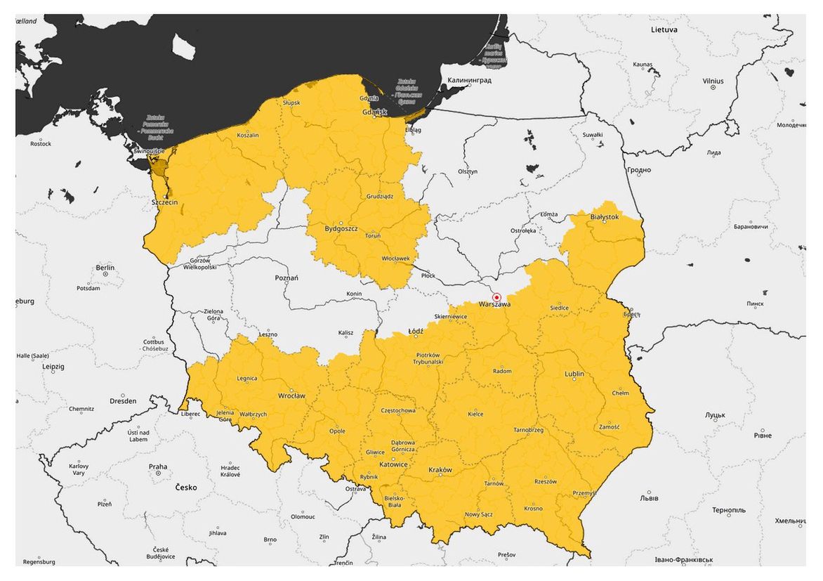 Groźna pogoda. Ostrzeżenia IMGW przed weekendem. Uderzą gwałtowne burze