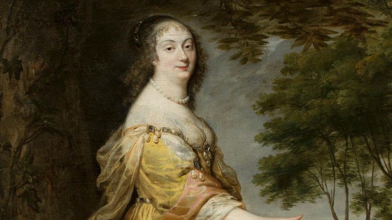 Ludwika Maria na potrecie pędzla Justusa van Egmonta 