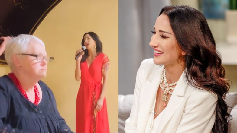 Justyna Steczkowska zaśpiewała na ślubie wiernej fanki